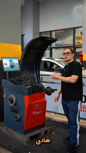 Équilibrage des roues à l’atelier